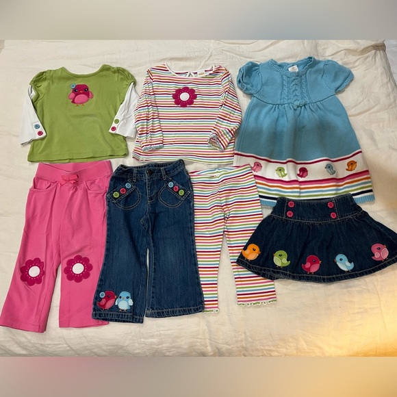 Gymboree Other - Gymboree 7 piece 18-24 Month Bundle mix and match outfits  🌺🌺
